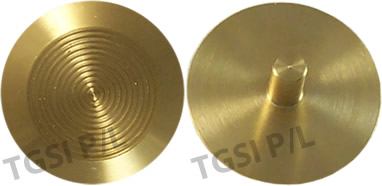 brass and stainless TACTILE GROUND SURFACE INDICATOR 